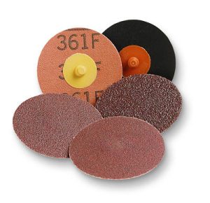 3M 3" 361F Roloc Cloth Grinding Discs