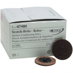 Scotch-Brite 2" Roloc Surface Conditioning Discs