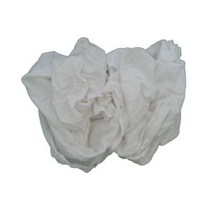 White Knit T-Shirt Rags