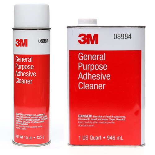3M General Purpose Adhesive Cleaner, 08987, Removes Adhesive Residue,  Gentle On Paint/Vinyl/Fabric, 15 fl oz
