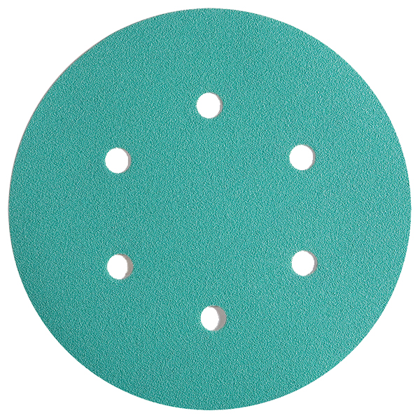 Sunmight Film 6 in 50/Box No Hole Velcro Disc 60 Grit 
